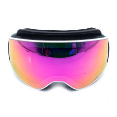 Маска White Owl FA-079, размер M/L, розовый с серым