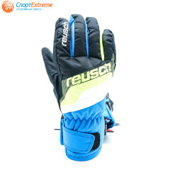 Перчатки горнолыжные REUSCH Dario R-Tex XT Black/Brilliant Blue