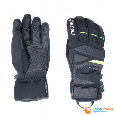 Перчатки REUSCH Storm R-TEX XT Blck/Blck Mel/Neon Green - №1