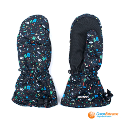 Варежки LUCKYBOO - FUTURE (черные) 