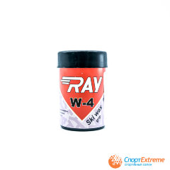 Мазь лыжная RAY W-4 0-2°C синтетическая светло-фиолетовая
